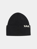 Ribbed cuffed beanie Black - Collector Store Sydney