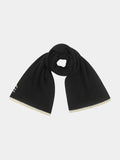 Ribbed scarf Black - Collector Store Sydney