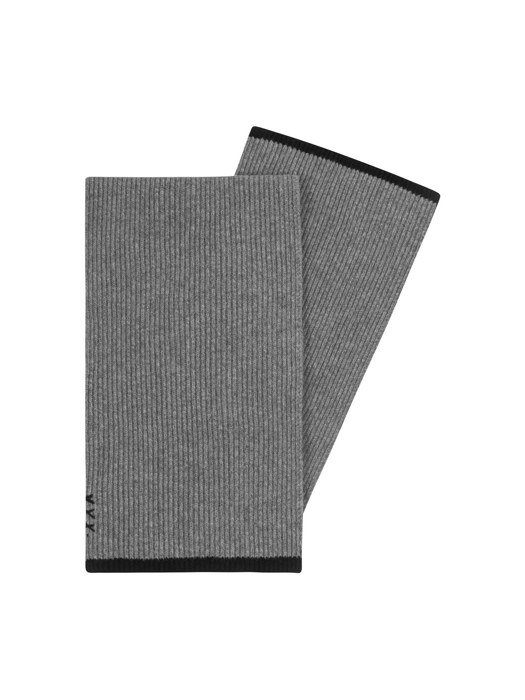 Ribbed scarf Mid Grey - Collector Store Sydney