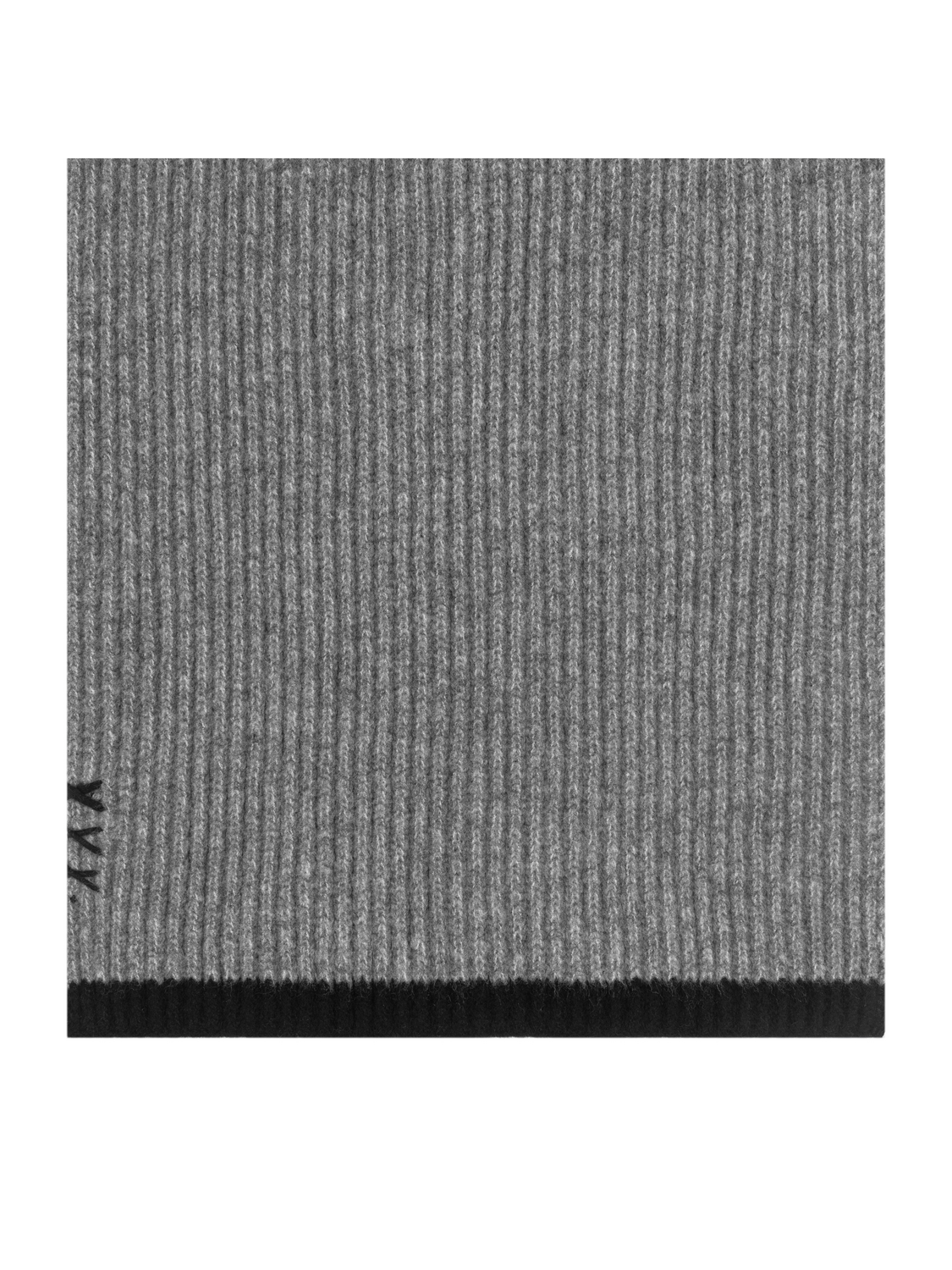 Ribbed scarf Mid Grey - Collector Store Sydney