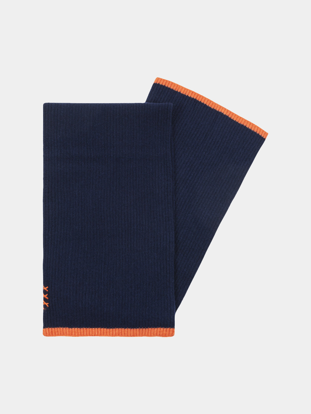 Ribbed scarf Navy - Collector Store Sydney