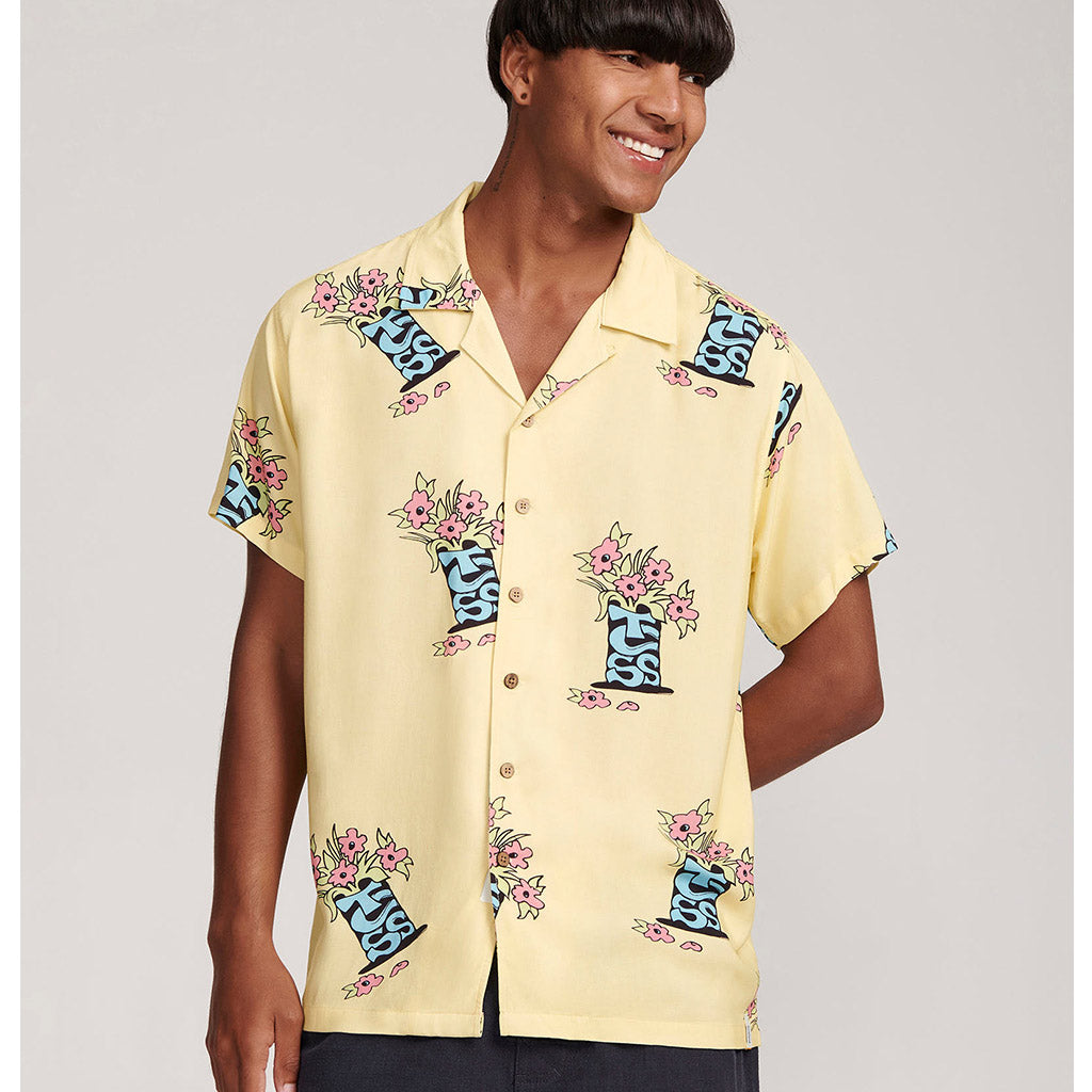 TCSS Bunched Resort Shirt - Lemon - Collector Store