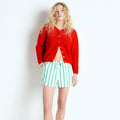 American Vintage Cardigan - Vito -Strawberry - Collector Store Sydney