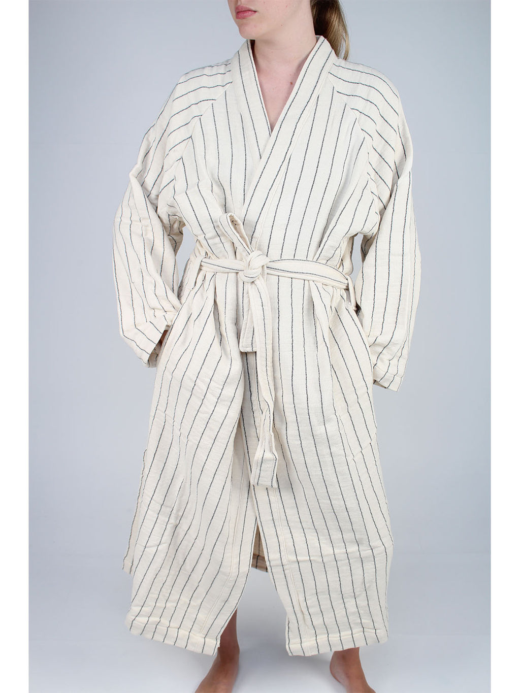 Sand Stripe Bath Robe - Collector Store Sydney