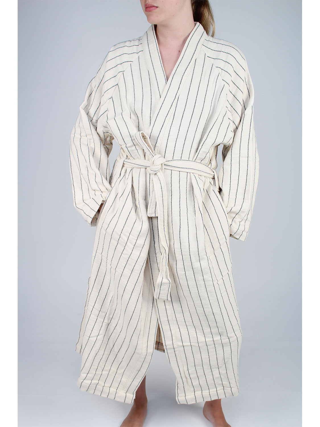 Sand Stripe Bath Robe - Collector Store Sydney
