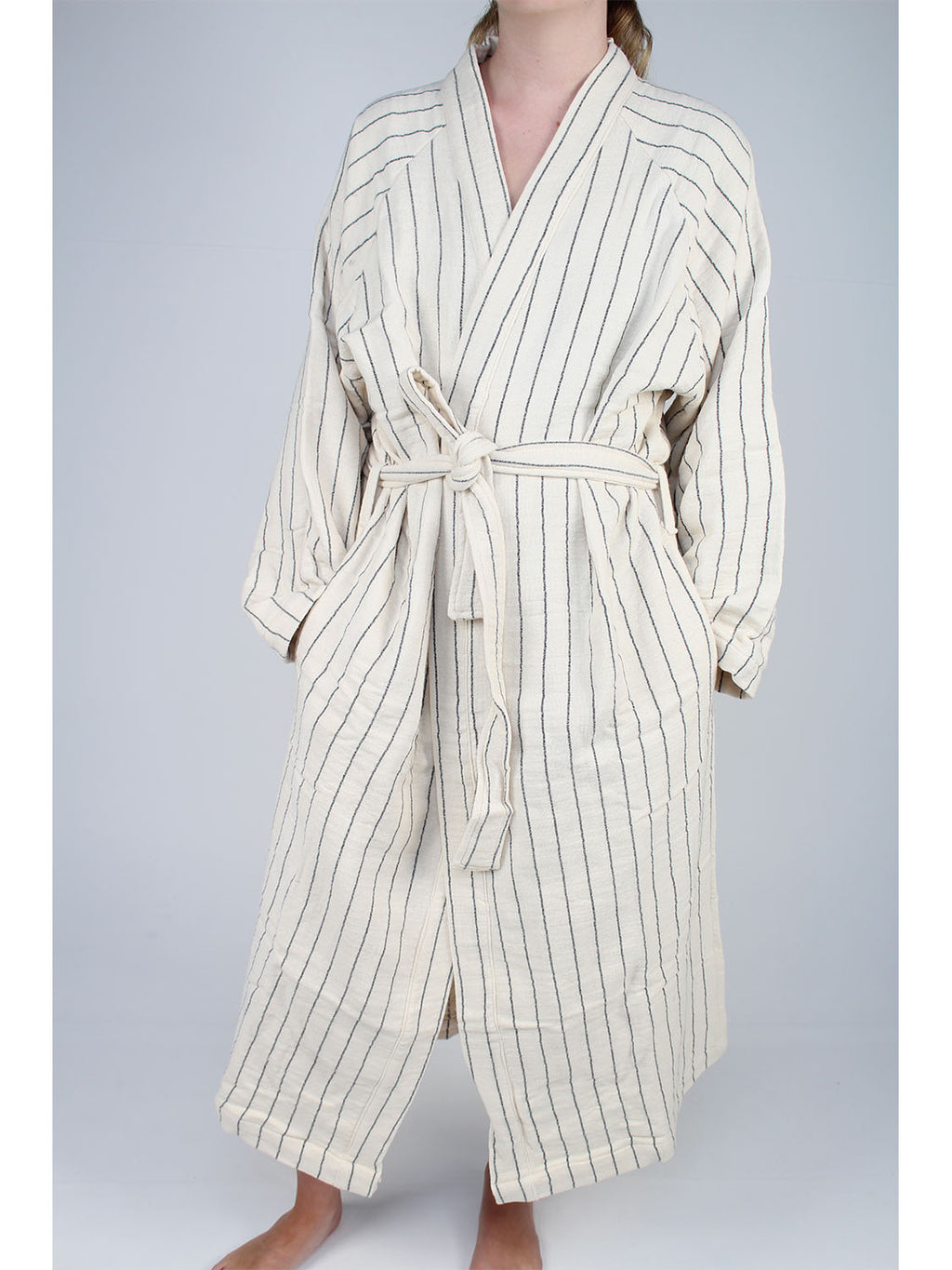 Sand Stripe Bath Robe - Collector Store Sydney