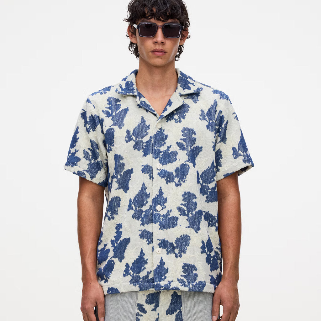 OAS Sail Contrast Cuba Terry Shirt - Collector Store Sydney