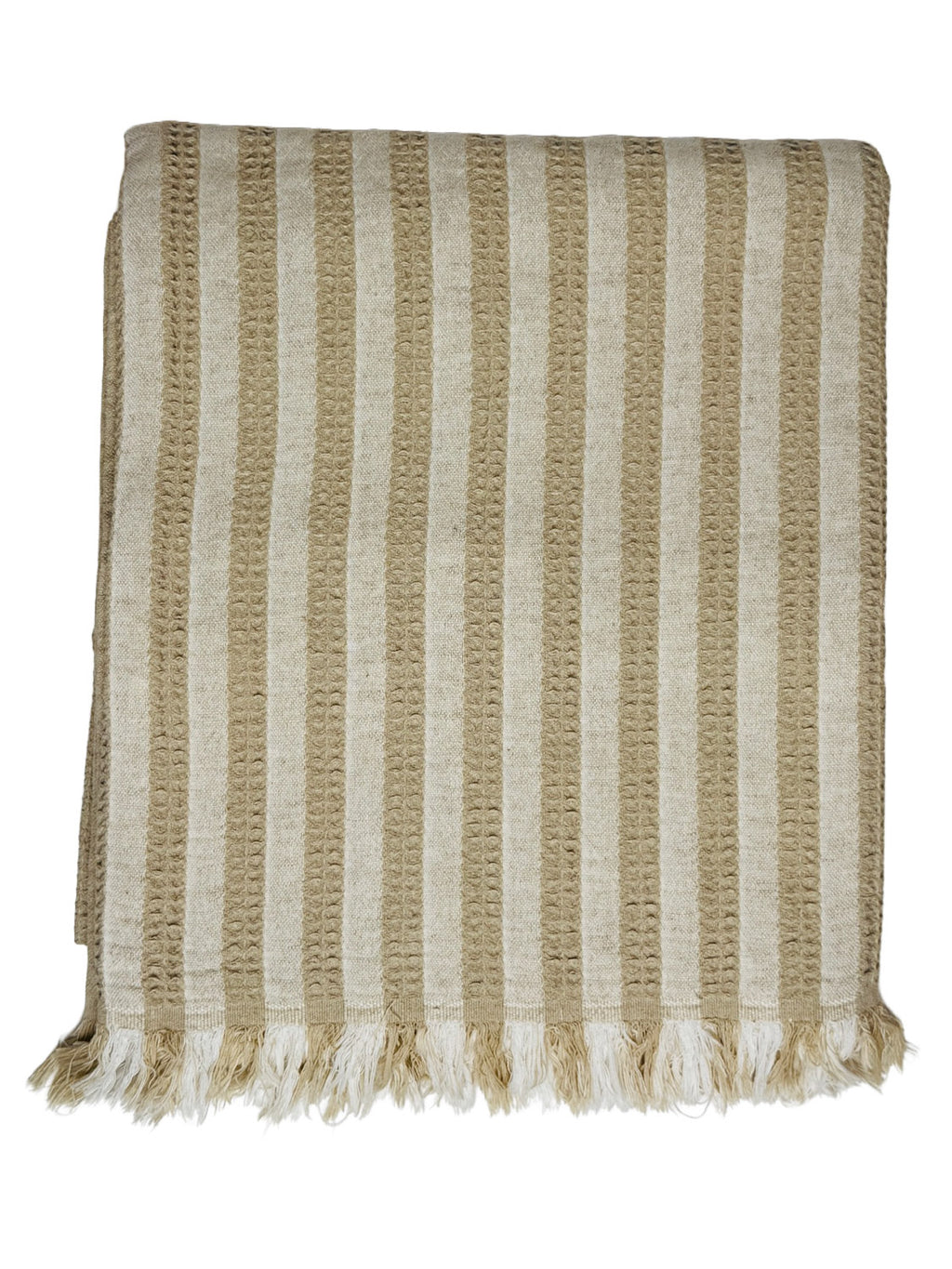Sand Salt Stripe Throw - Collector Store Sydney