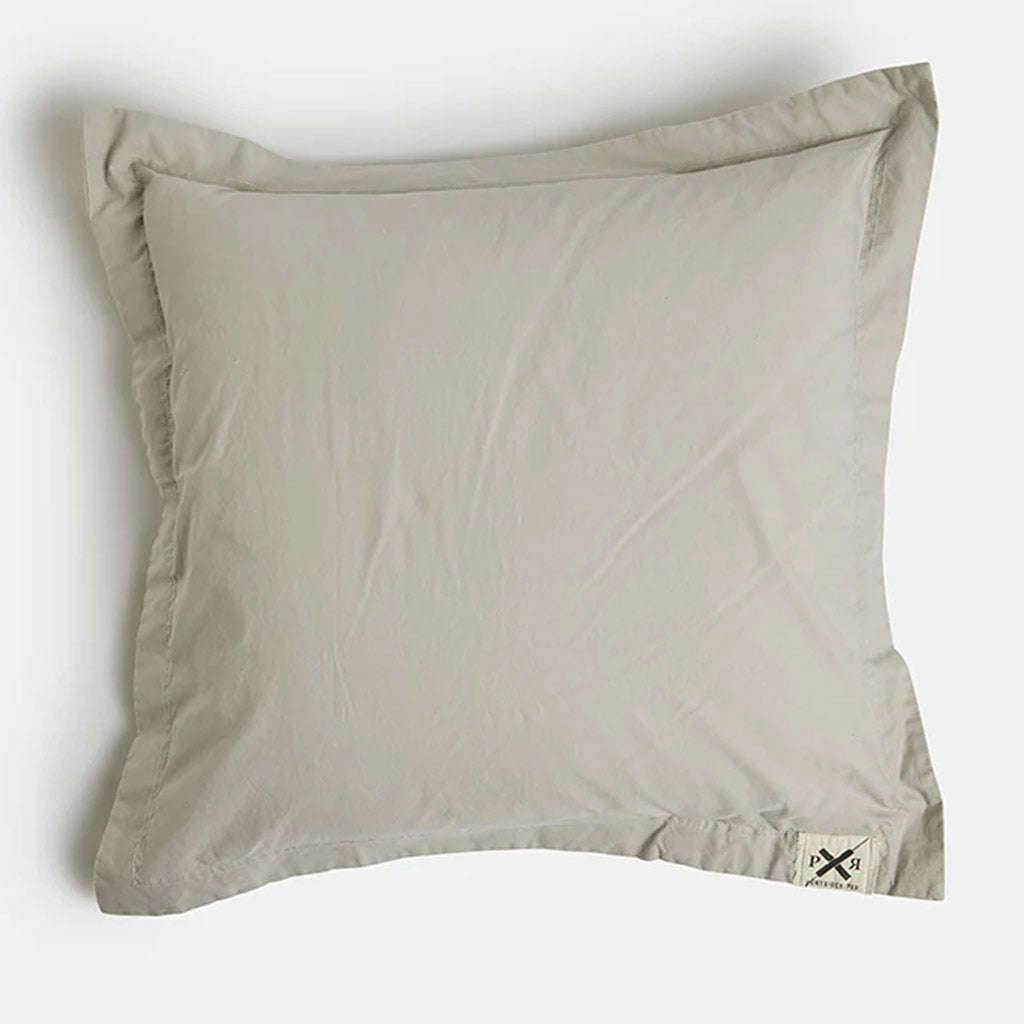 Pony Rider | Organic Canvas Sham | Stone - Collector Store