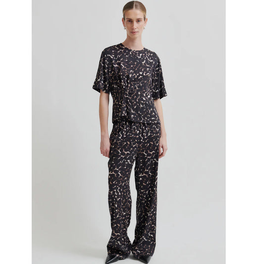 Second Female Savani printed pant in delicioso