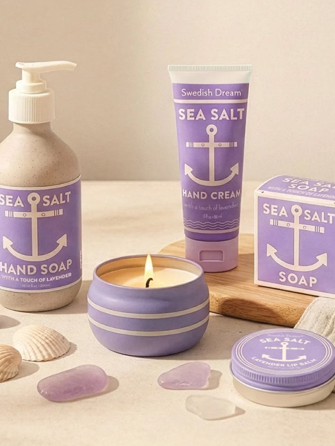 Sea Salt lavender Hand Cream