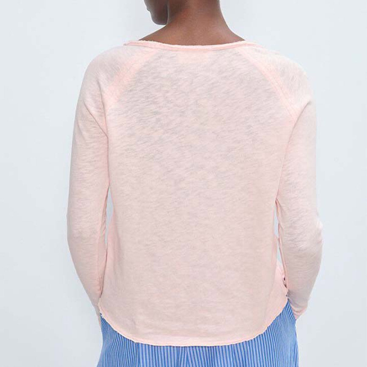 American Vintage L/S Round Neck Tee - Sonoma-Vintage Camelia - Collector Store Sydney