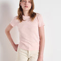 American Vintage Sonoma S/S Round Neck Tee - Vintage Camelia - Collector Store Sydney