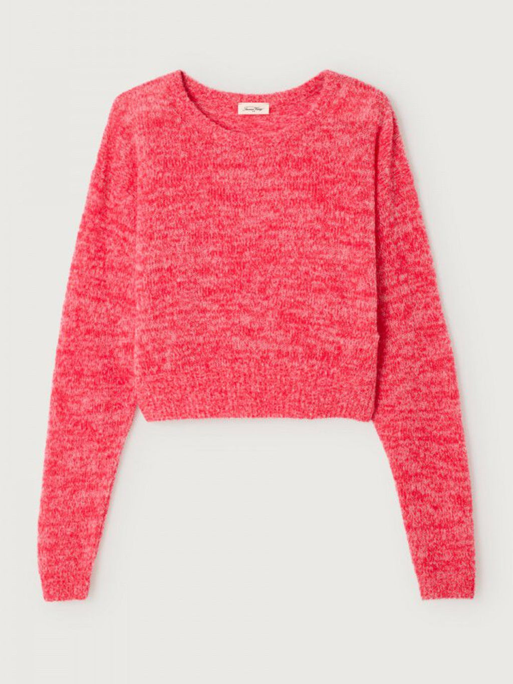 American Vintage - Women's jumper Nuggy - Fluro Strawberry Melange - Collector Store Sydney