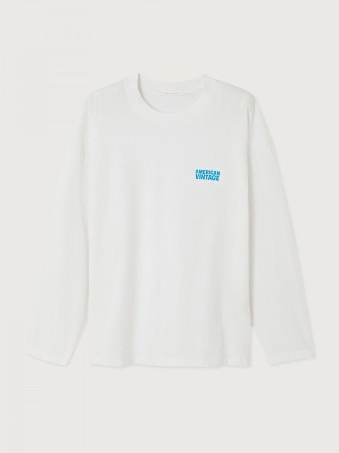 American Vintage - Women's T-shirt Gixy - White - Collector Store Sydney