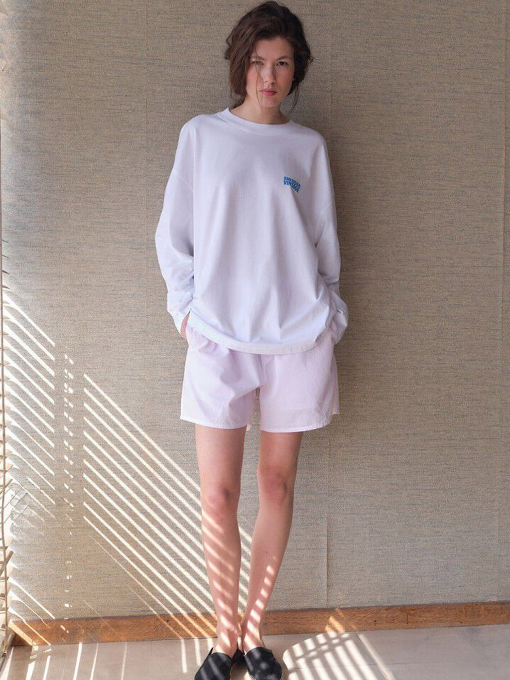 American Vintage - Women's T-shirt Gixy - White - Collector Store Sydney