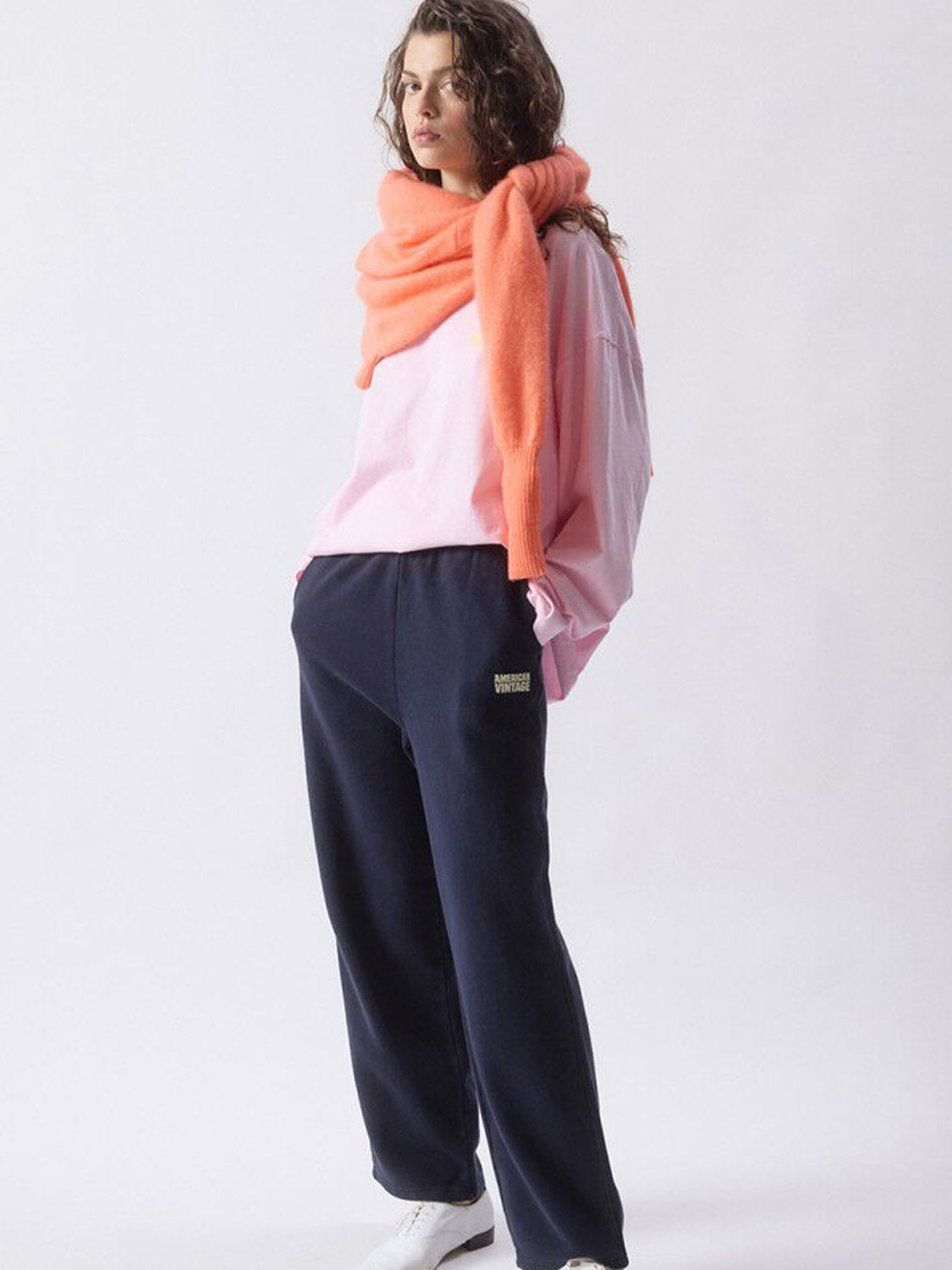 American Vintage - Women's T-shirt Gixy - Cotton Candy - Collector Store Sydney