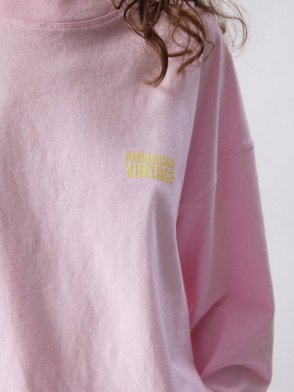 American Vintage - Women's T-shirt Gixy - Cotton Candy - Collector Store Sydney