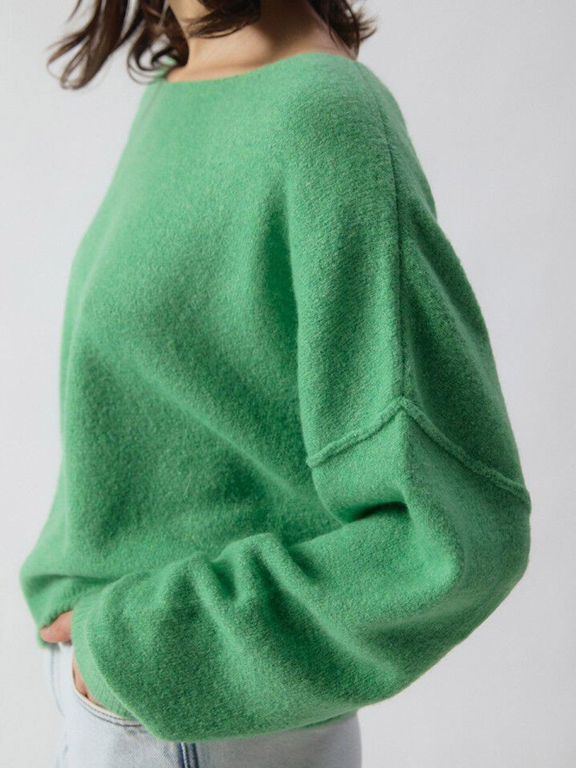 American Vintage - Women's jumper Damsville - Pasture Melange - Collector Store Sydney