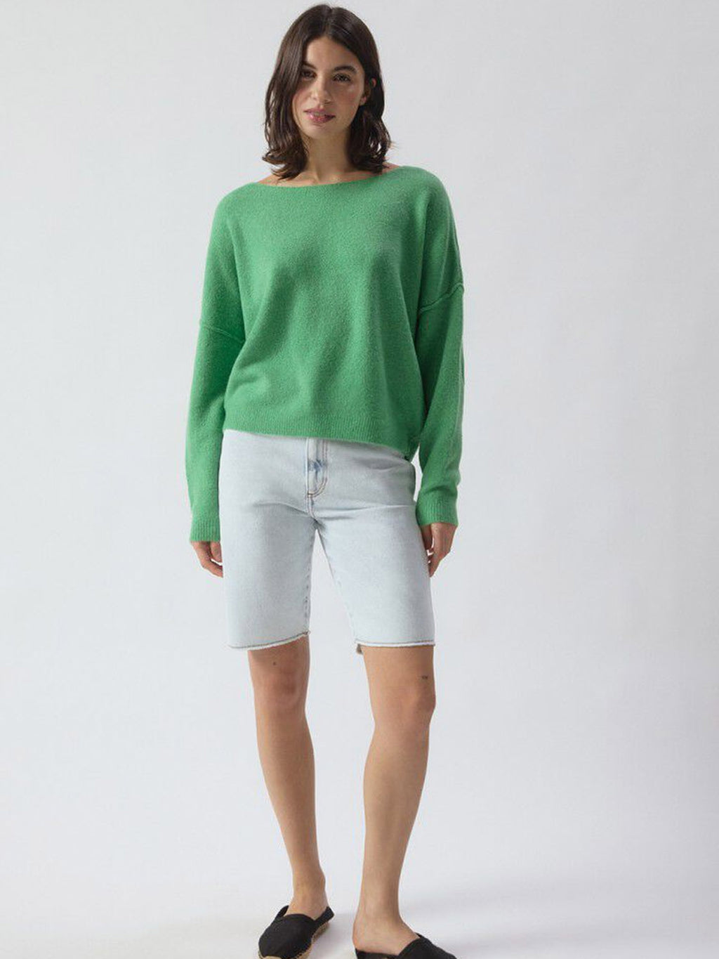 American Vintage - Women's jumper Damsville - Pasture Melange - Collector Store Sydney