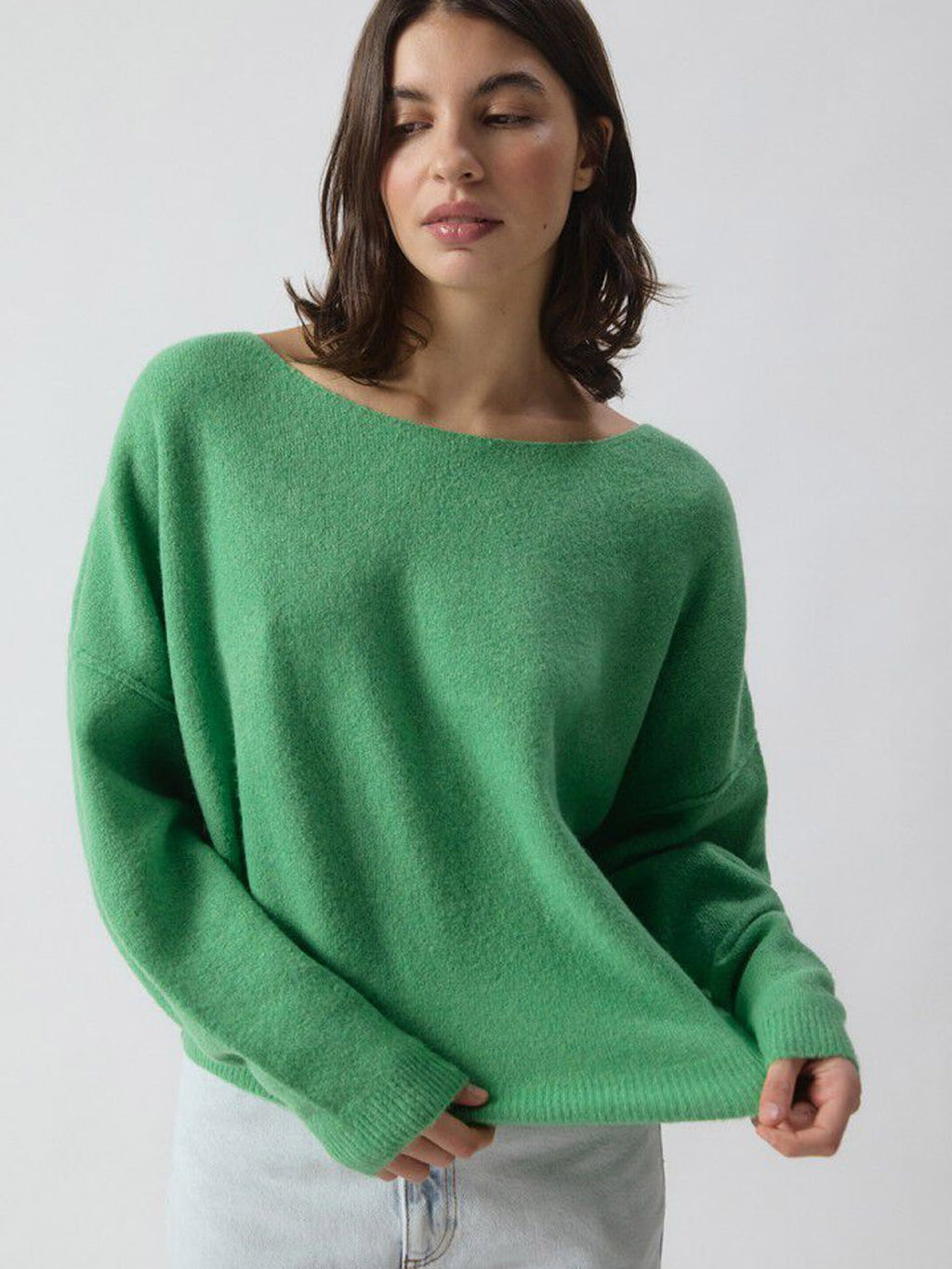 American Vintage - Women's jumper Damsville - Pasture Melange - Collector Store Sydney