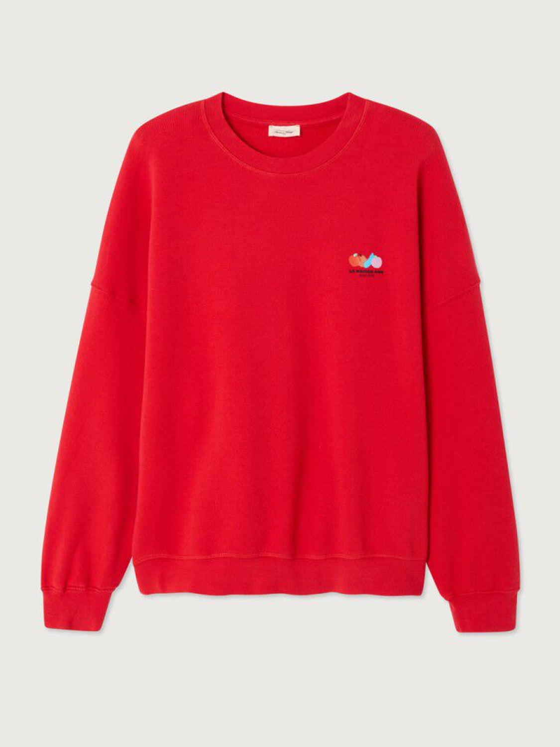 American Vintage - Women's sweatshirt Atubay TOMATO - Collector Store Sydney
