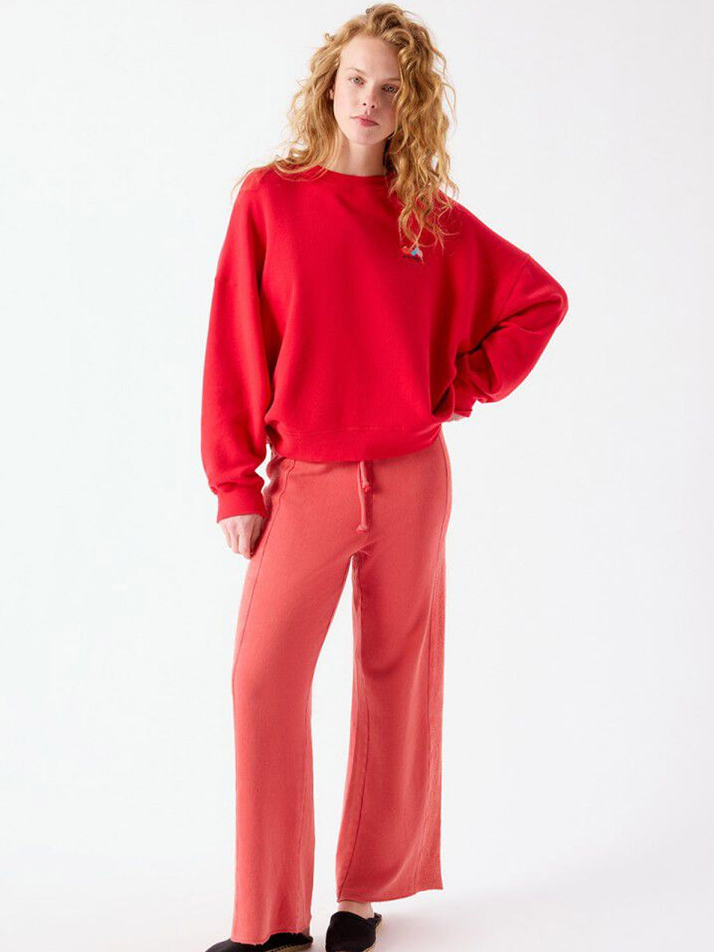 American Vintage - Women's sweatshirt Atubay TOMATO - Collector Store Sydney