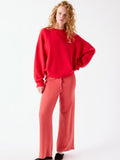 American Vintage - Women's sweatshirt Atubay TOMATO - Collector Store Sydney