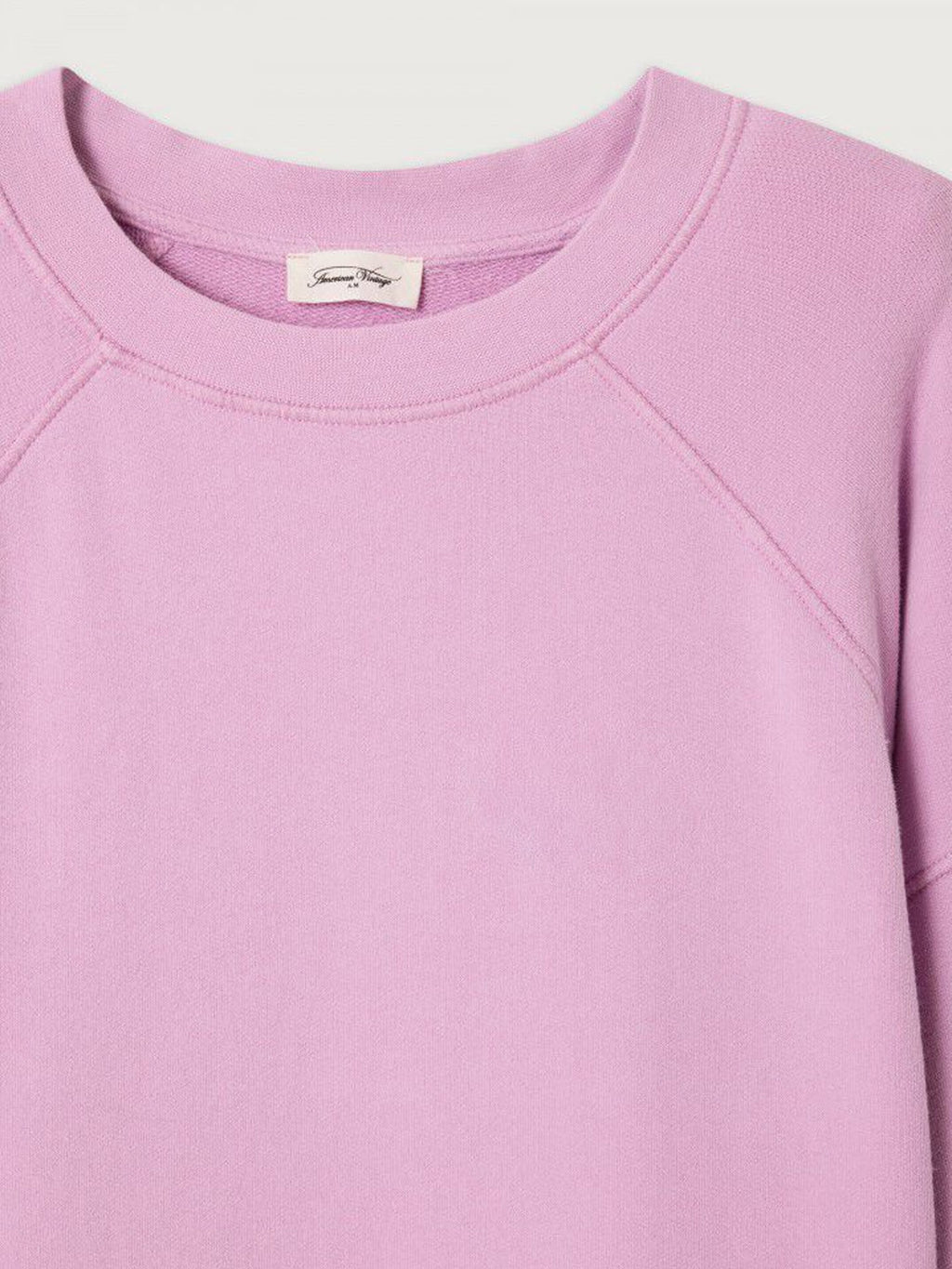 American Vintage - Women's sweatshirt Atubay ORCHID - Collector Store Sydney