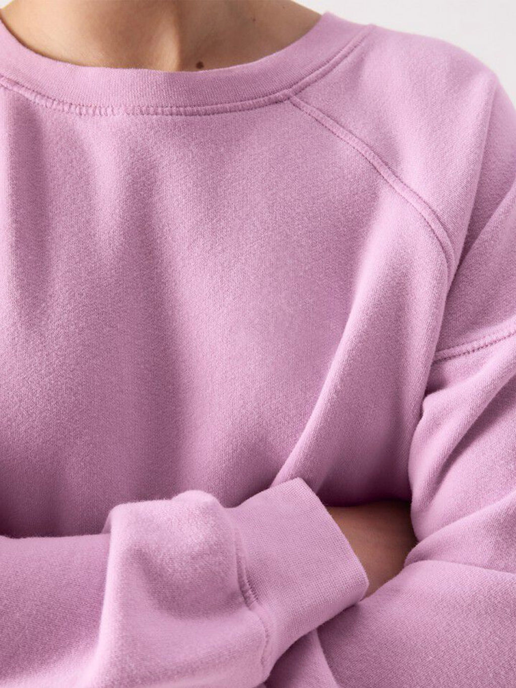 American Vintage - Women's sweatshirt Atubay ORCHID - Collector Store Sydney