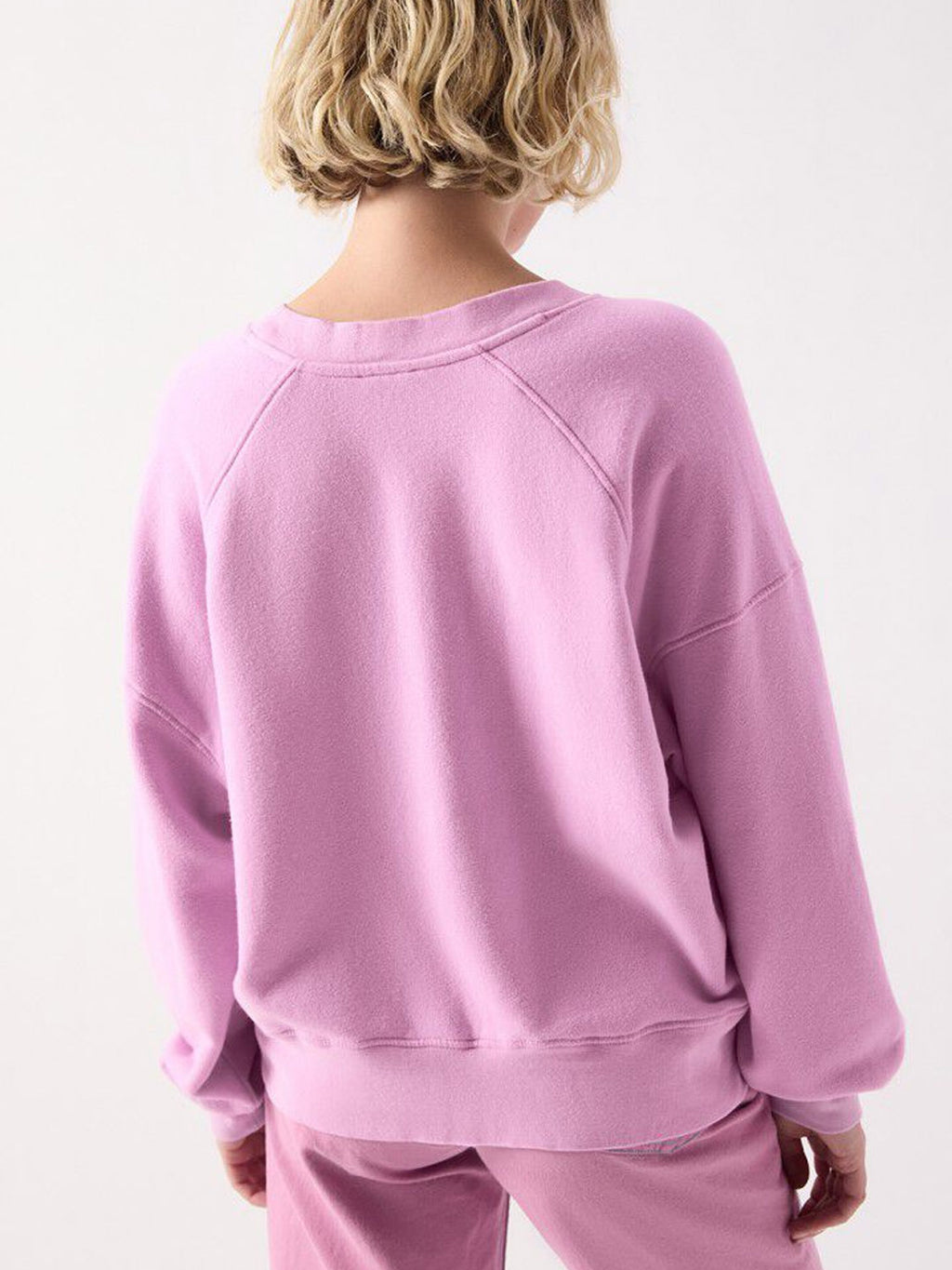 American Vintage - Women's sweatshirt Atubay ORCHID - Collector Store Sydney