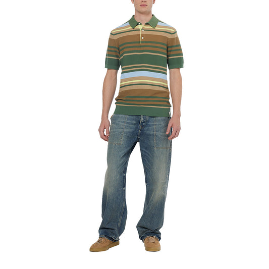 Structured knitted polo Multi - Scotch & Soda - Collector Store
