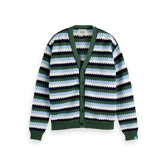 Crochet cardigan Multi - Scotch & Soda - Collector Store