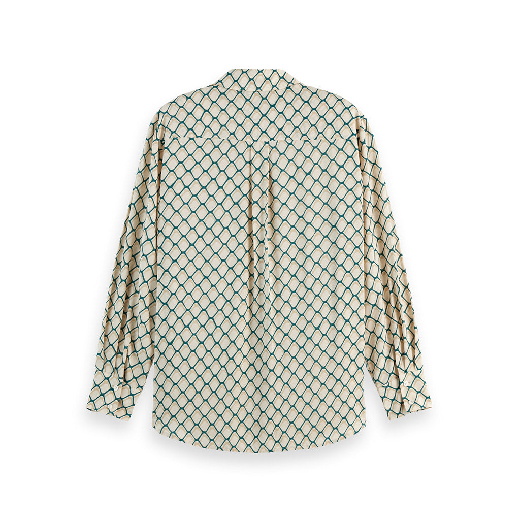 Relaxed Fit Printed shirt - Scotch & Soda - Collector Store
