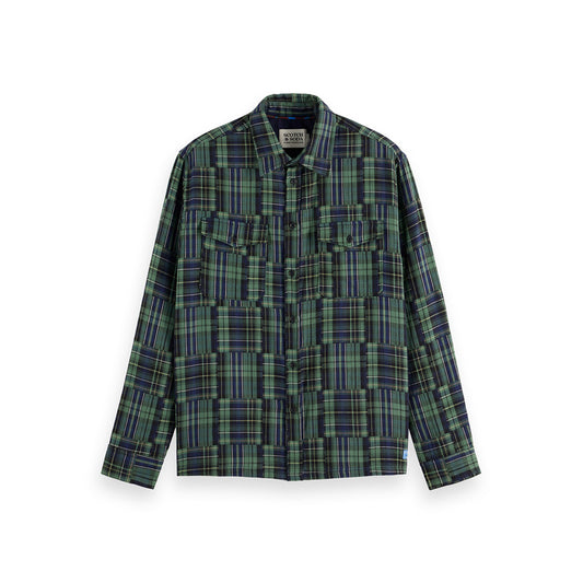 Patchwork Check Shirt - Scotch & Soda - Collector Store