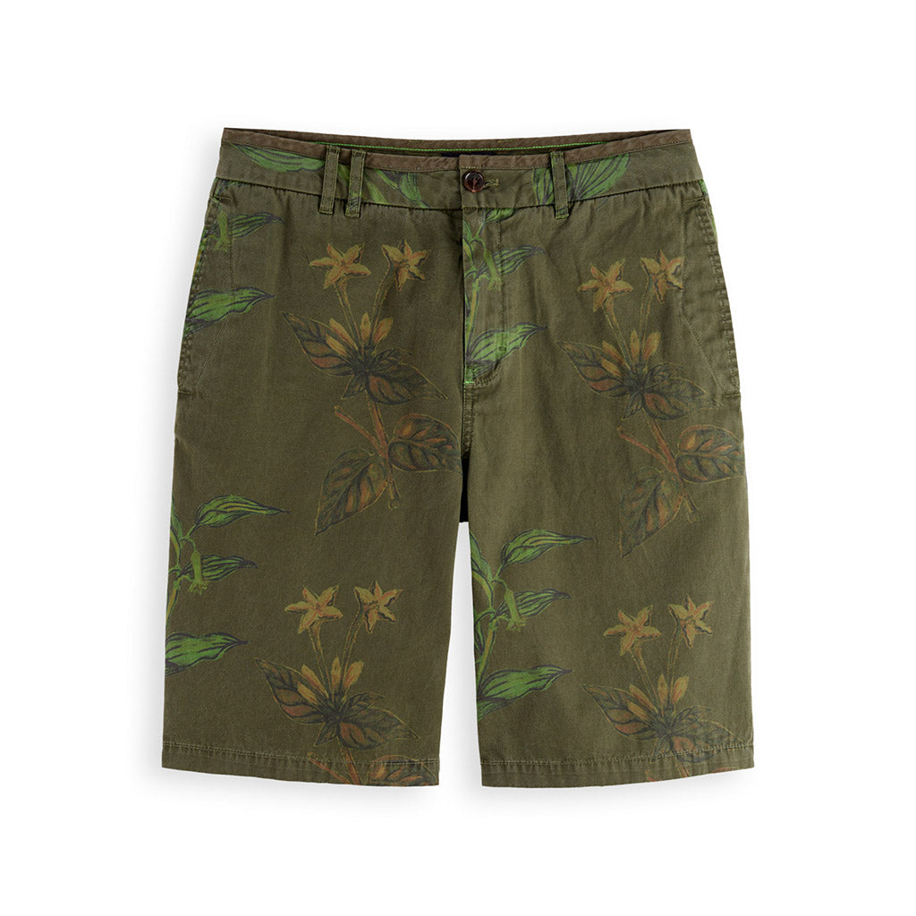 Printed shorts Leafs- Scotch & Soda - Collector Store
