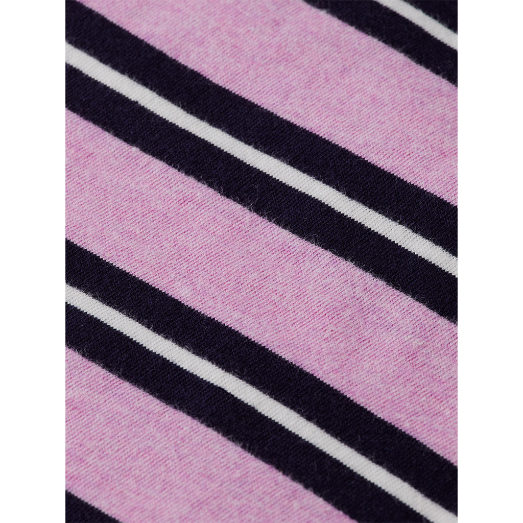 Yarn-dyed t-shirt Pink Stripe - Scotch & Soda - Collector Store