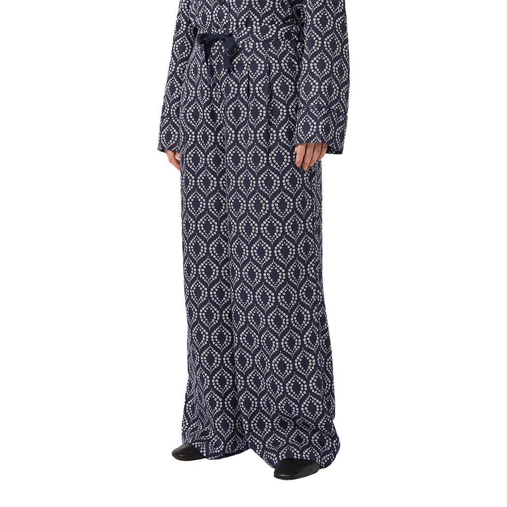 Geo Printed Eleni wide fit pants - Scotch & Soda - Collector Store