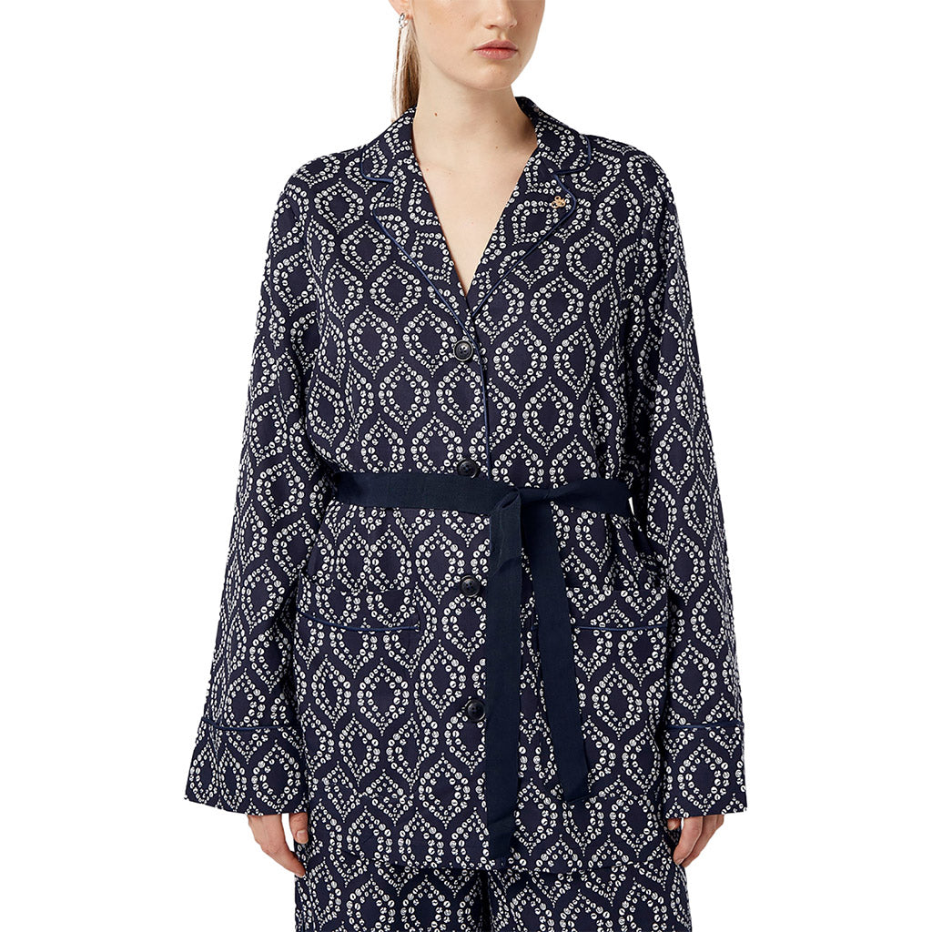 Geo Printed pyjama blazer - Scotch & Soda - Collector Store