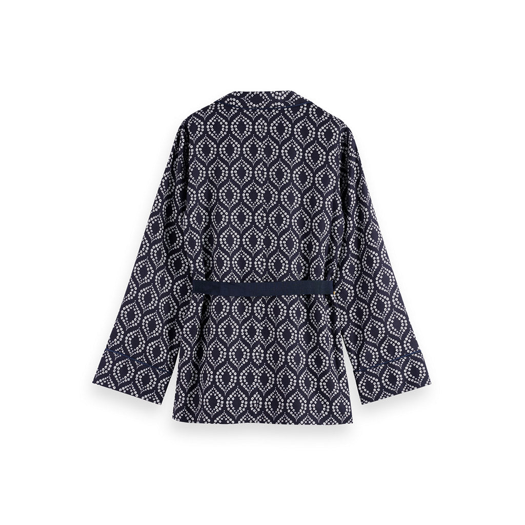 Geo Printed pyjama blazer - Scotch & Soda - Collector Store