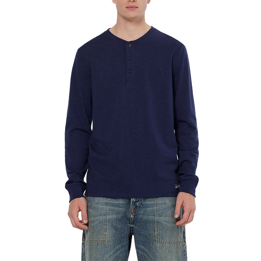 Henley Slub t-shirt - Scotch & Soda - Collector Store