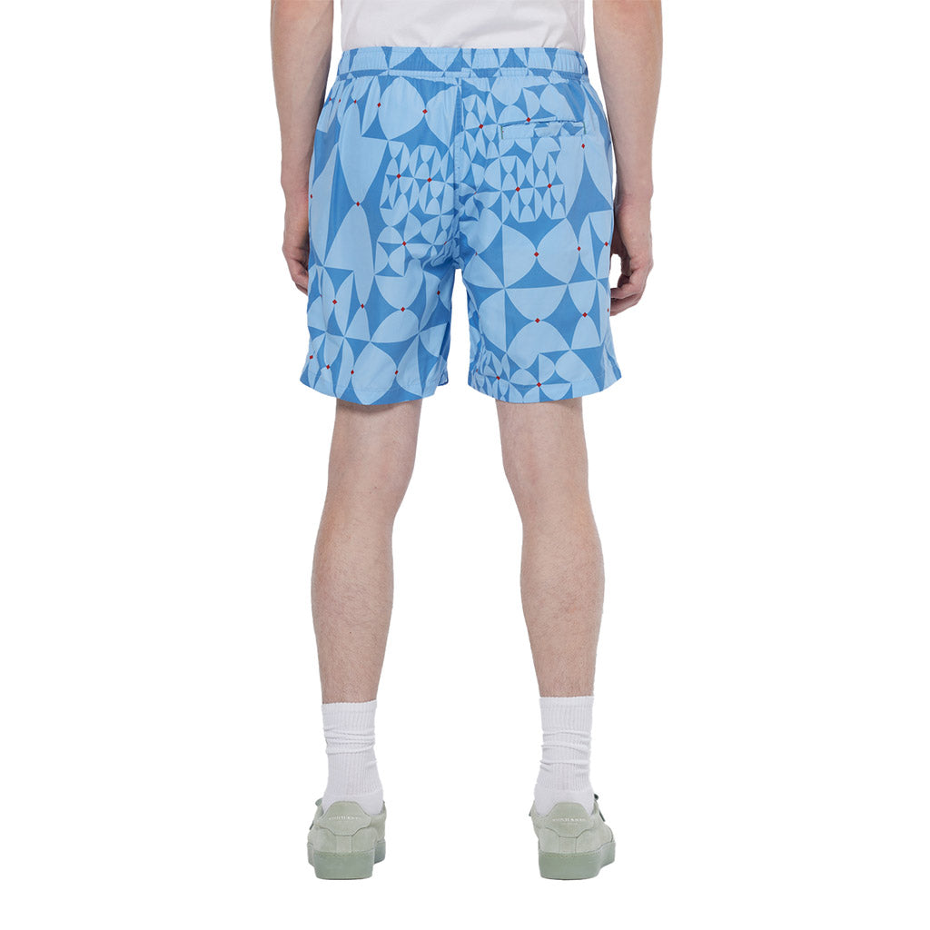 Printed swimshorts D Blue - Scotch & Soda - Collector Store