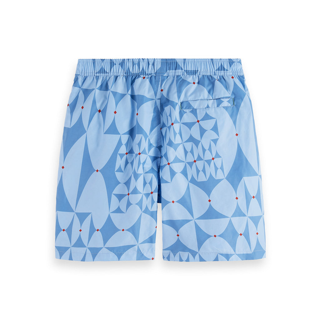 Printed swimshorts D Blue - Scotch & Soda - Collector Store