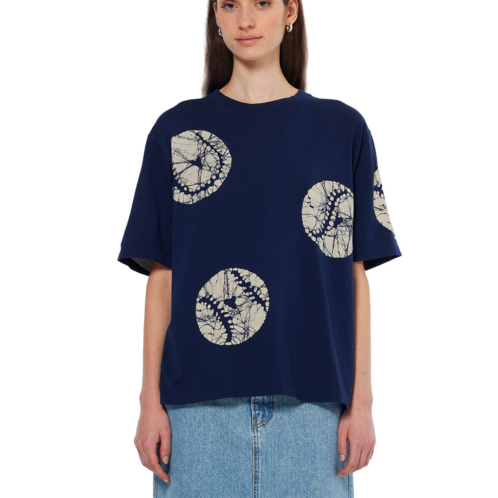 Batik loose Baseball t-shirt - Scotch & Soda - Collector Store