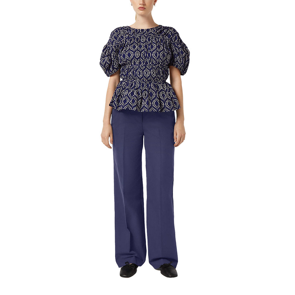 Geometric Gathered Cotton Top - Scotch & Soda - Collector Store