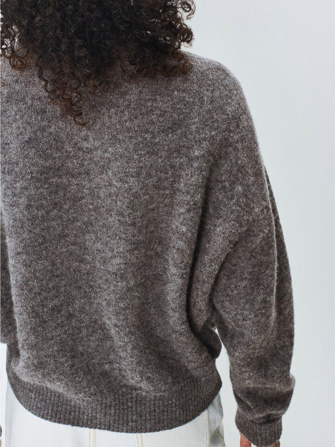 American Vintage Knit Jumper - Vito - Steel Melange - Collector Store Sydney