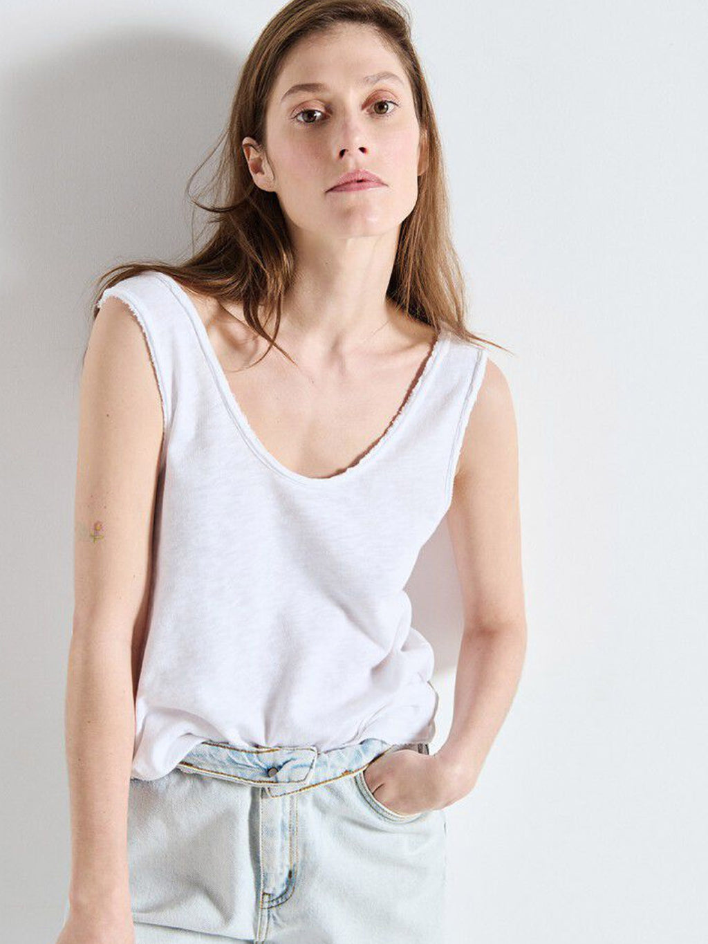 American Vintage Sonoma Tank - White