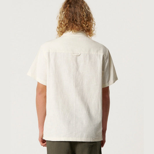 TCSS - BOUQUET SS RESORT SHIRT VINTAGE WHITE