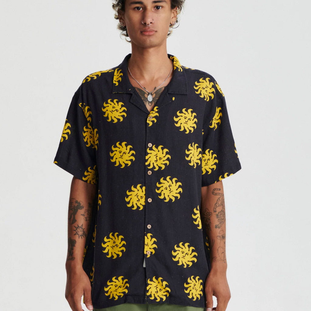 TCSS - MORNING RESORT SHIRT - Black - Collector Store
