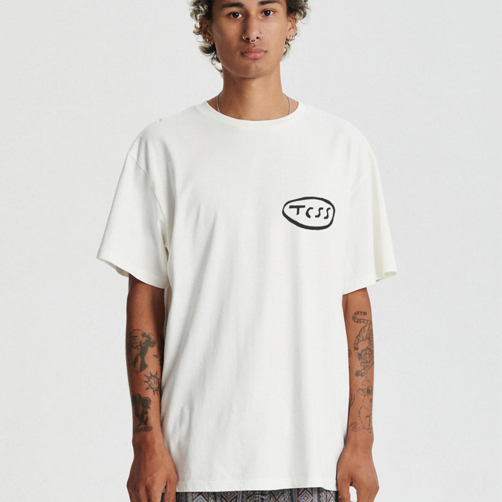 TCSS - SHARPEN SERVICE TEE - Vintage White - Collector Store